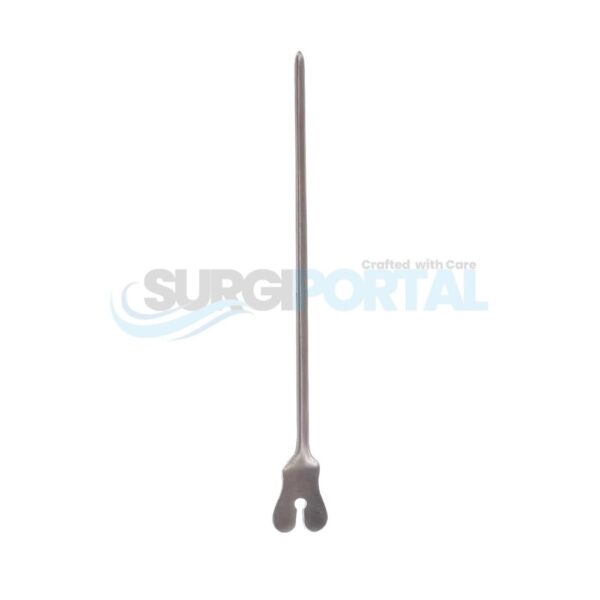 6" Grooved Director – Tongue Tie, Plain Point