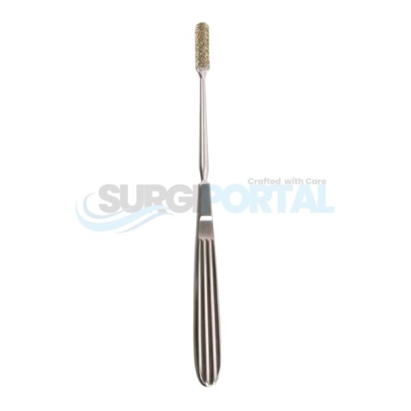 7 3/8'' Diamond Surface Rasp Convex Straight