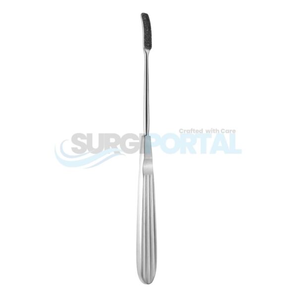 7 3/8'' Diamond Surface Rasp Flat Straight