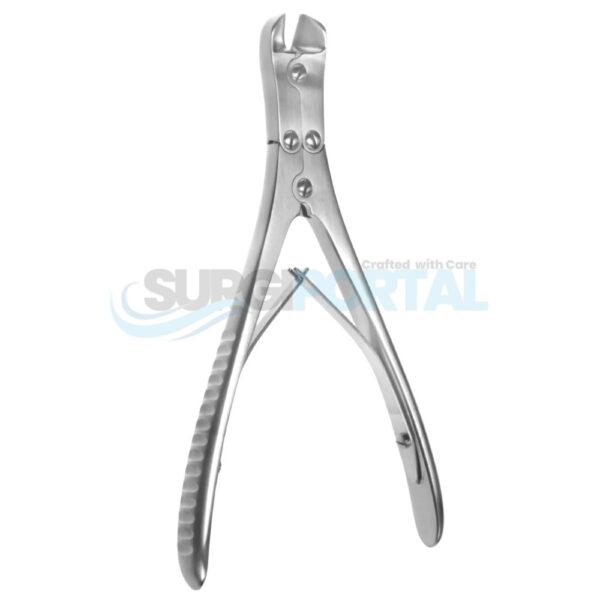 7" Wire Cutting Pliers – Angled, German Grade