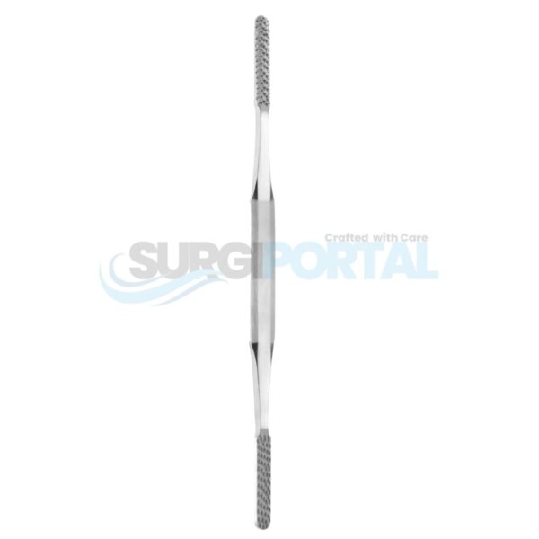 8 3/8" Fomon Rasp Double Ended, Fine Teeth