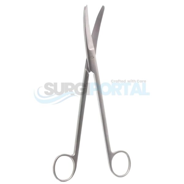 8" Sims Operating Scissors – Curved, Blunt/Blunt