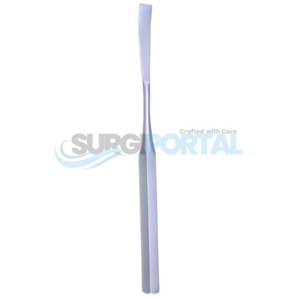 9 1/2" Hibbs Endura-Cut Osteotome – Curved, 1/2" Blade