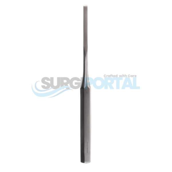 9 1/2" Hibbs Endura-Cut Osteotome – Straight, 1/4" Blade