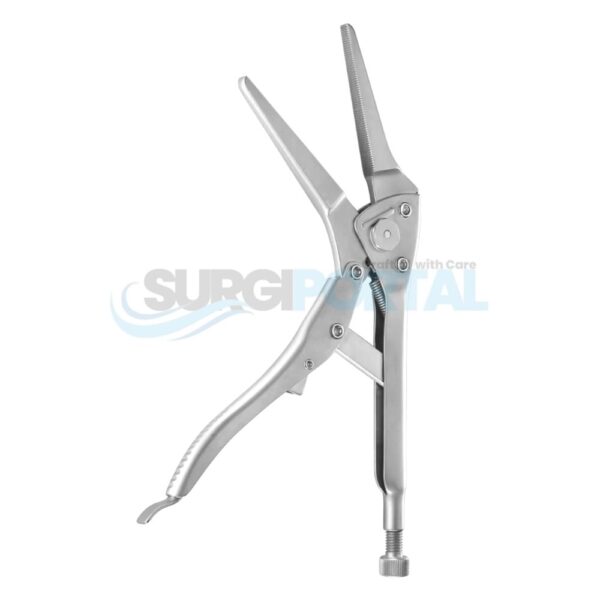 9½'' Pliers Self-Holding Needle Nose Groove