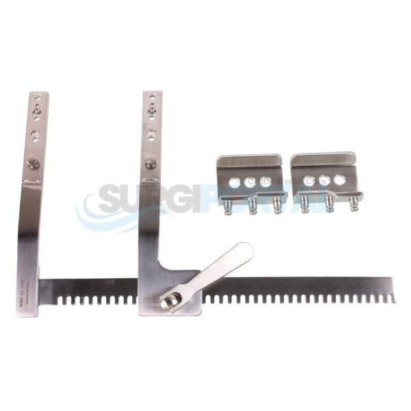 Burford Fino Rib Spreader – Curved Arms, Spread 10"