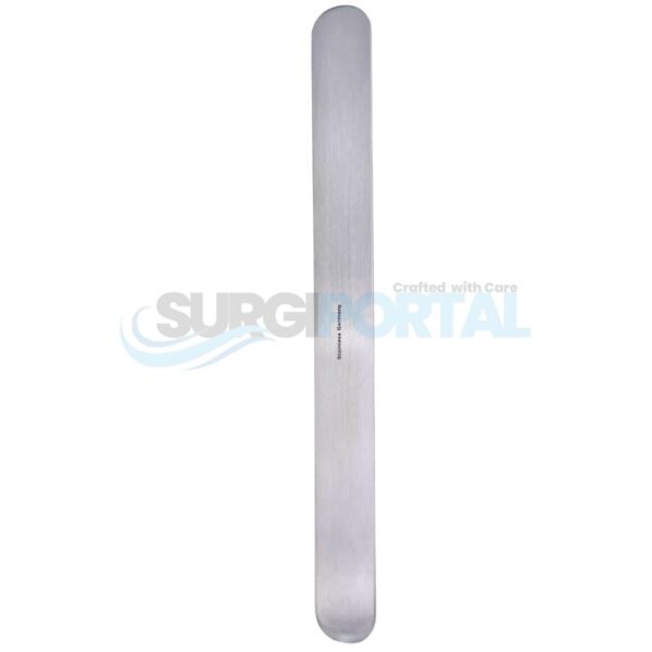 Davis Brain Spatula – Nickel Silver (7 ¾" Wide)