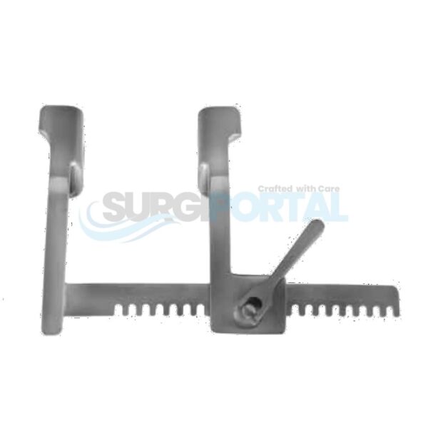 Debakey Infant Rib Spreaders Mini Finochietto 2 3/8 Arms