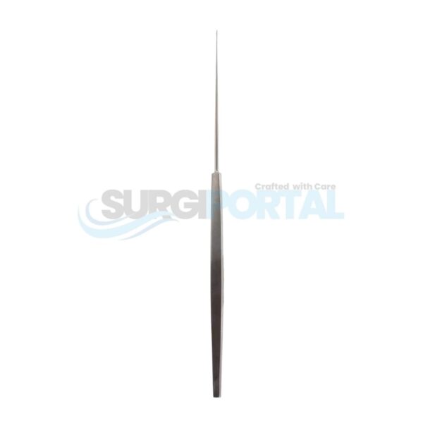 Derlacki Chisel Slightly Curved Blade, 0.5mm Wide, Rounded Angle
