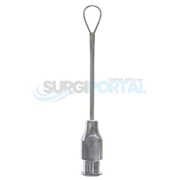 Drews Knolle Lens Loop Cannula 23g