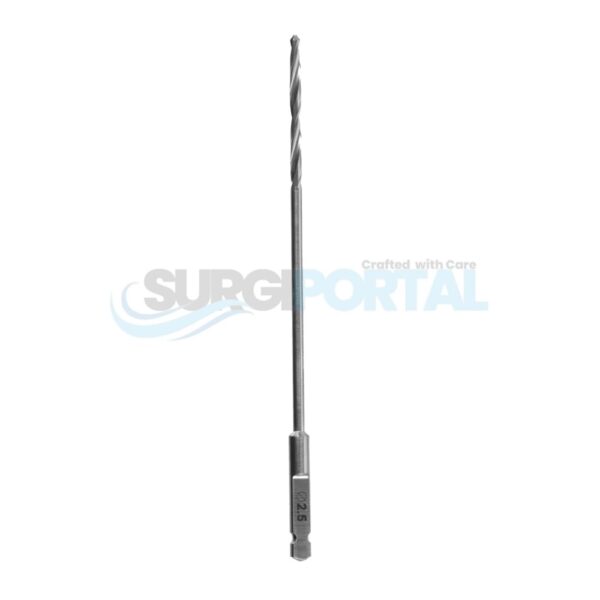 Drill Bit 2.5mm Quick Coupling End