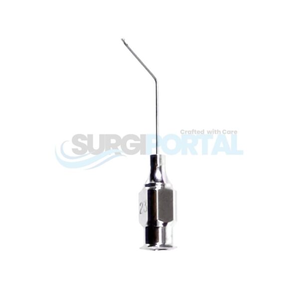 Graether Collar Button Iris Retractor Angled