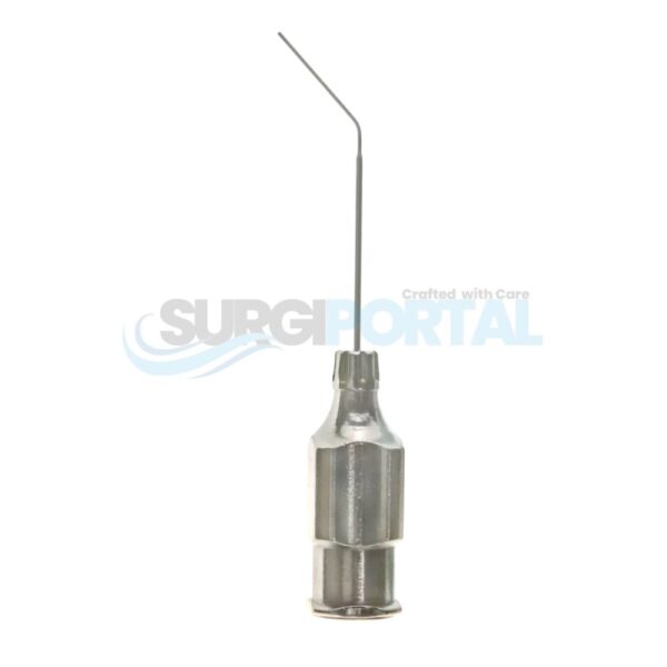 Hydro Diss Cannula 25G Angled Flat Tip