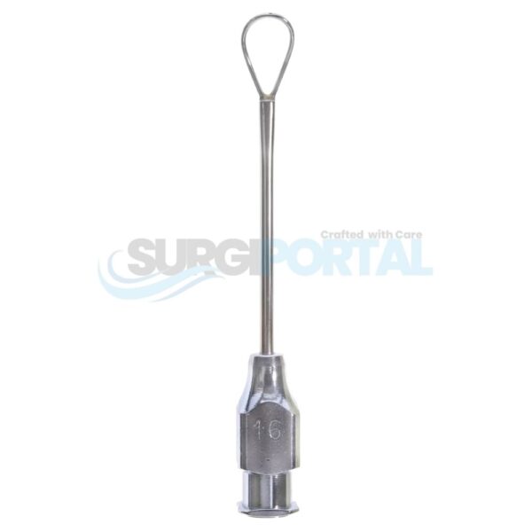 Knolle Pearce Lens Loop Cannula 23g