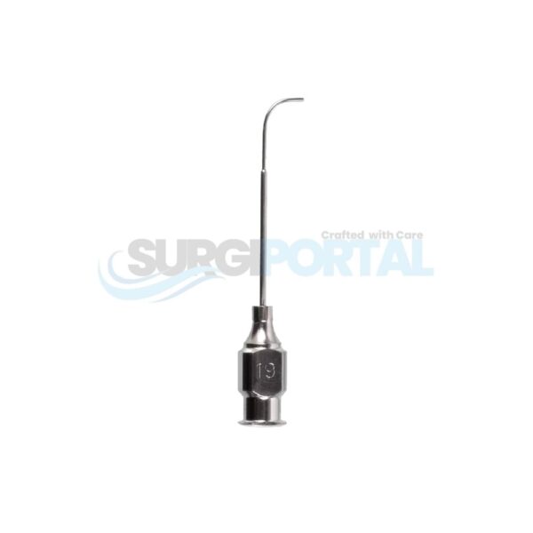 Lacrimal Cannula 23g Curved Reinforced
