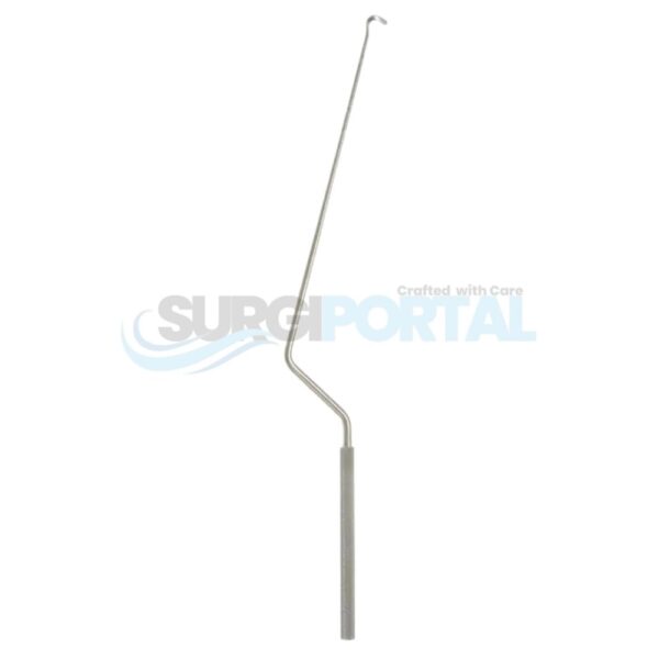 Landolt Enucleator – Curved Down Left (10 ¾")