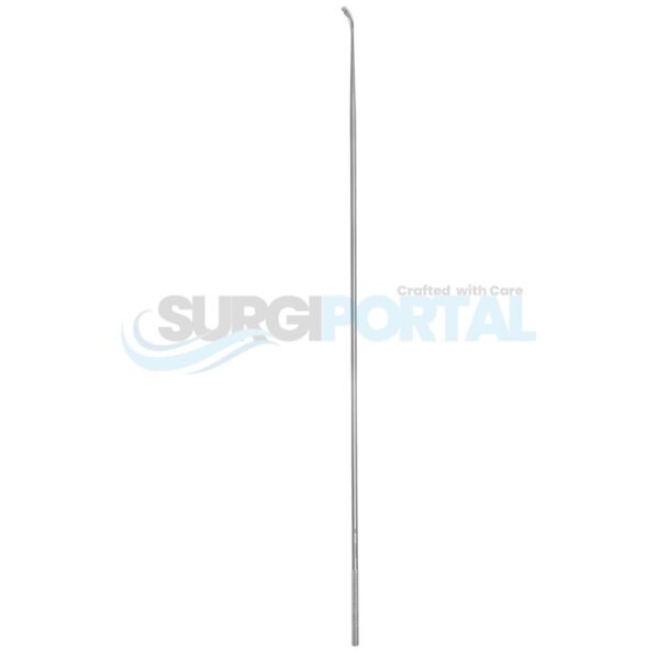 Laryngeal Knife Curved Round