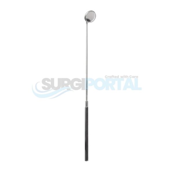 Laryngeal Mirror Size 2, Static, Octagonal Handle, 16mm Diameter