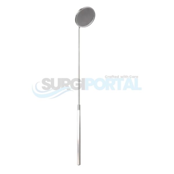Laryngeal Mirror Size 8, Static, Octagonal Handle, 28mm Diameter
