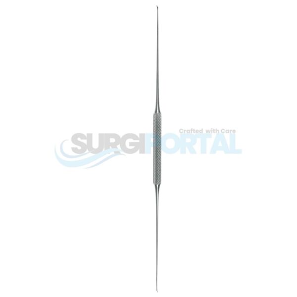 Myringoplasty Knife, Blades Set at 25 & 45°, 6 1/4"
