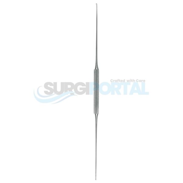 Myringoplasty Knife, Blades Set at 90 & 115°, 6 1/4"