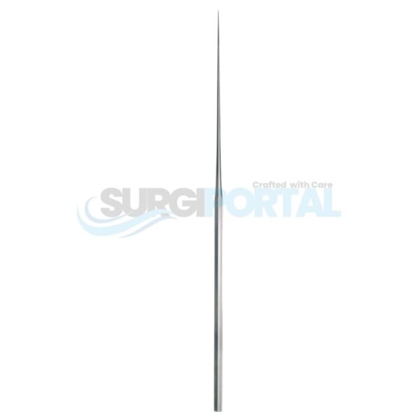 Oval Window Pick, 0.66mm Long, Angled 30°, 6 1/2"