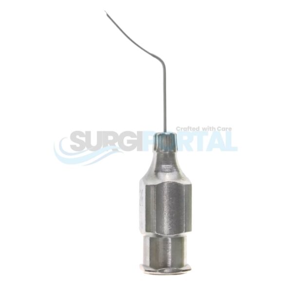 Spatulated LASIK Cannula Flat Spat Tip 26G