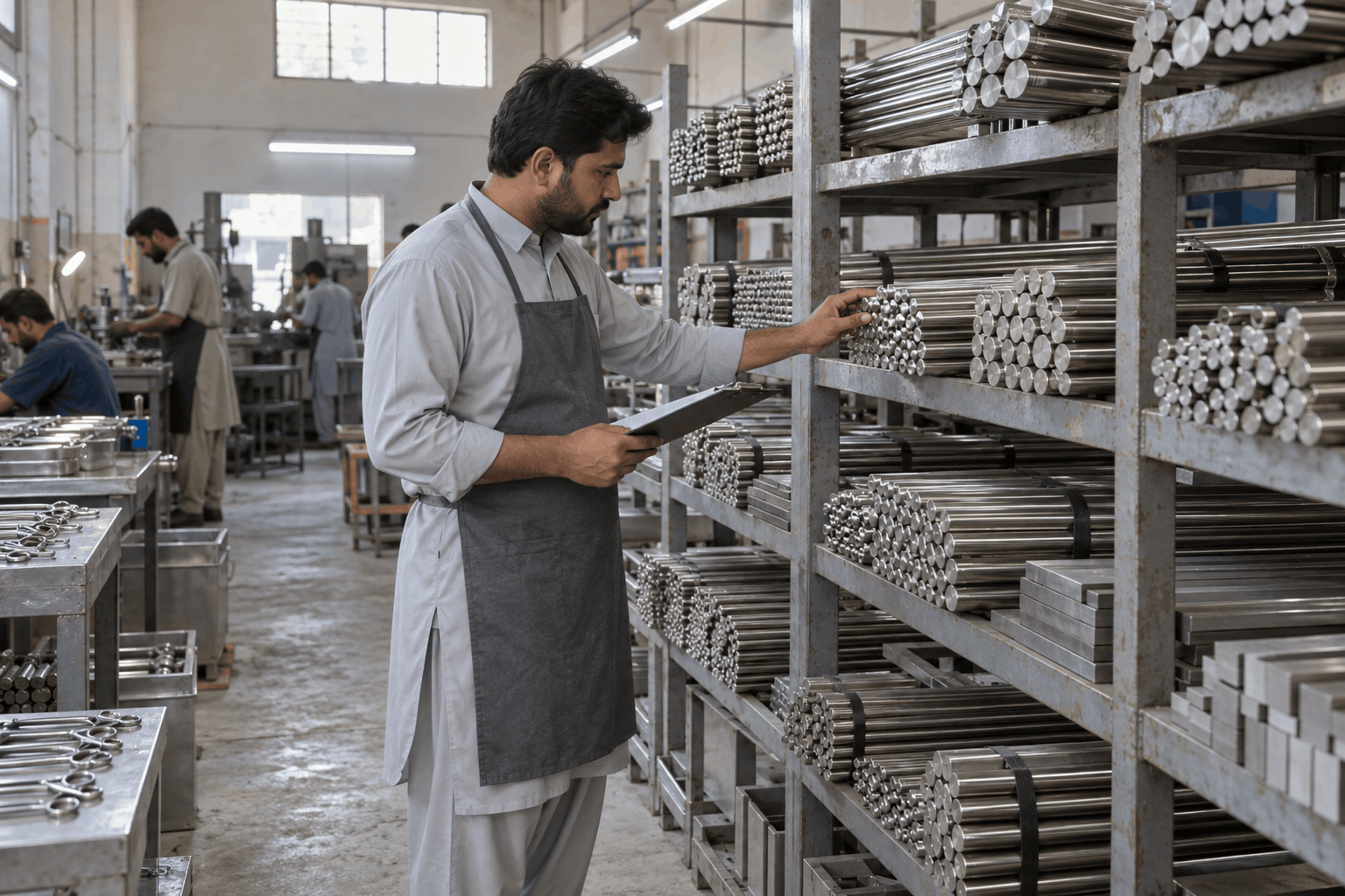 11 steps of the surgical and medical instrument manufacturing process