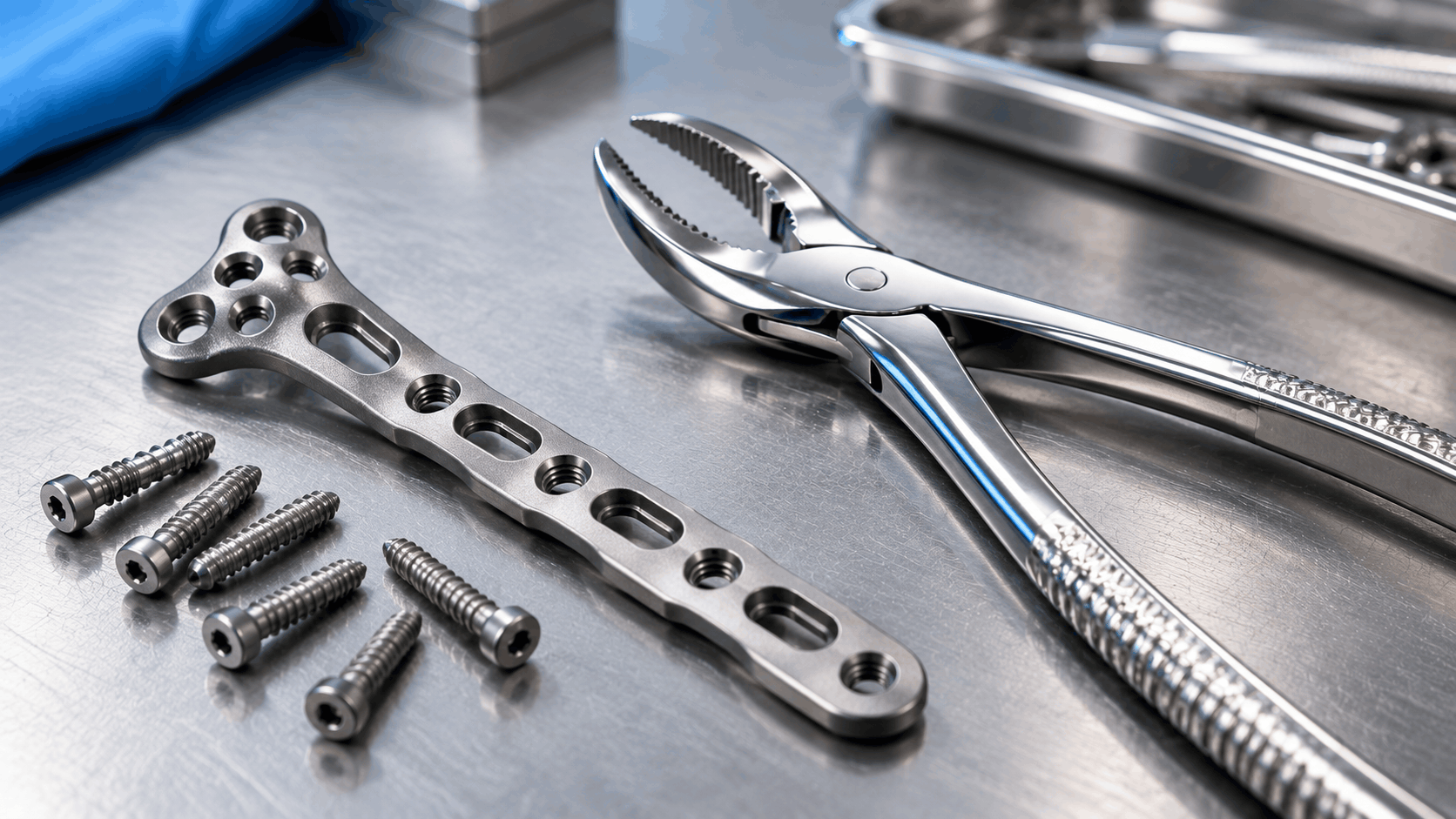 Titanium vs stainless steel for surgical instruments